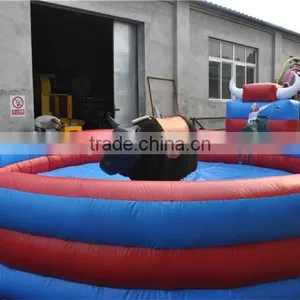 High Quality Inflatable Mechanical Bull Price for Sale thumbnail-3