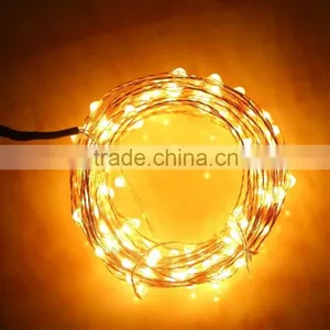 Led String Lights 12V DC 10m 100leds Christmas Micro Led Copper Wire String Lights Waterproof thumbnail-1