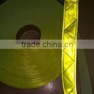 Reflective Strip of PVC Reflective Cloth Material Tape thumbnail-5