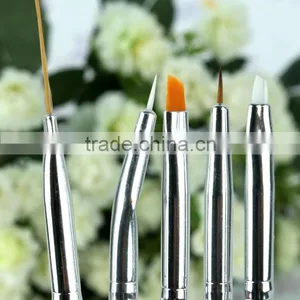 Hot Selling Professional 15pcs Pink Acrylic Nail Art Brush Quality Choice thumbnail-4