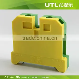 Rail Mounted Earth Conductor Terminal Block, Screw Clamp EK6/35 16mm / Earth Terminal Blocks 16mm CE UL RoHS thumbnail-2