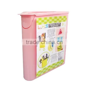 Multi-function Spoon Fork Chopstick Knife Kitchen Plastic Storage Rack thumbnail-5