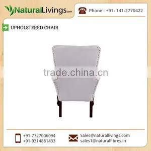 Wooden Material Base Upholstered Chair From Top Manufacturer thumbnail-4