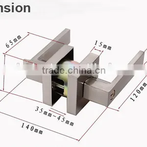 2016 America and Australia, Africa Popular Zinc Alloy Handle Heavy Duty Tubular Lever Lock thumbnail-4