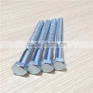 Zinc Plated Hex Head Wood Screw thumbnail-6