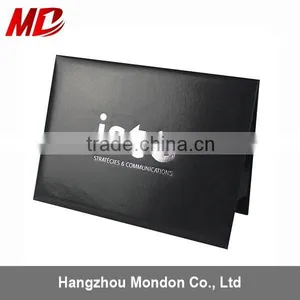 Custom Made Leatherette Certificate Portfolio thumbnail-1