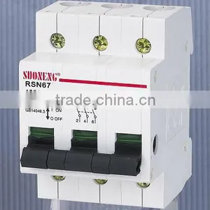 ISO9001 CE Switch Mini Circuit Breaker Isolation Switch thumbnail-5