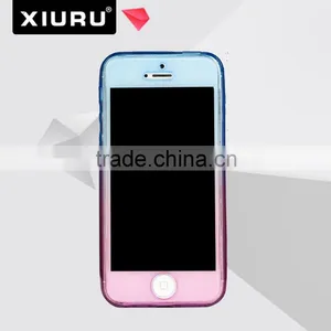 Ultrathin Colorful TPU Mobile Phone Case Screen Protector For Iphone 6 6P Screen Protector XR-PC-104 thumbnail-2