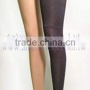 FX-703 3D Knitting Fit Knee Thigh High Compreesion Leg Sleeve thumbnail-1
