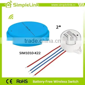 China Supplier Battery-free Wireless 2 Gang 2 Way Switch thumbnail-3