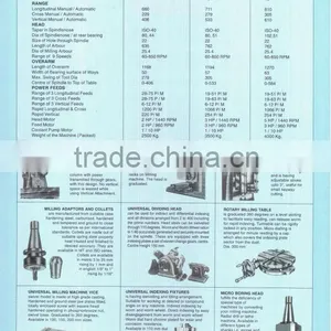 All Geared Autofeed Universal Milling Machine thumbnail-2