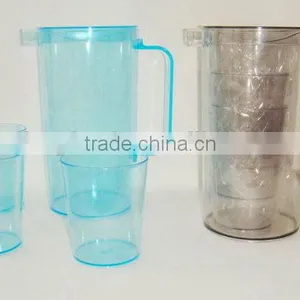 Popular Top Sell Decorative Red Plastic Pitcher thumbnail-1