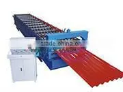 Color Steel Roof Panel Roll Forming Machine thumbnail-1