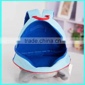 Lovely Elephant Funny Cartoon School Backpack, Kids Zoo Plush Animal Bag Hanging Toy thumbnail-3