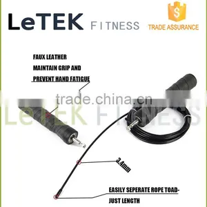 Crossfit Fast Speed Adjustable Jump Rope thumbnail-3