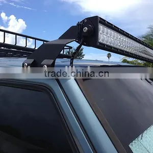 EK LIGHT TUV Factory 2 x 50" 300w LED Work Light Bar Spot/Flood Offroad Removable Led Light Bar Brackets thumbnail-2