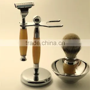 Private Label Safety Razors Badger Hair Shaving Kits Wholesale thumbnail-4
