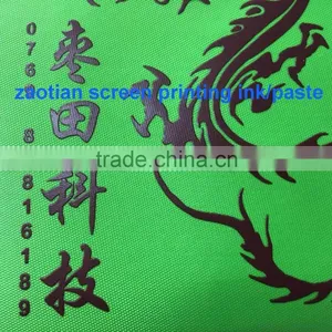 Water Based Fast Thickness 3D Effect Golden Oil ZT123 Screen Printing Paste thumbnail-1
