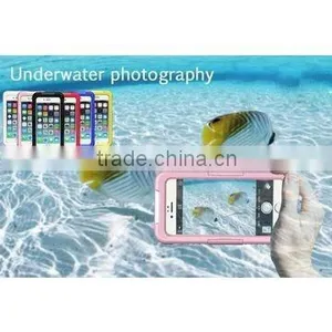 Swimming and Diving Bag for 4.7inch Cellphone, 100% Waterproof Mobilephone Case Protective Shell thumbnail-2