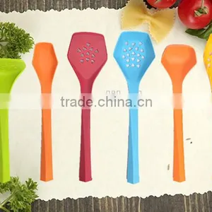 2016 New Style High Quality 6Pcs Colorful PP Handle Cooking Nylon Kitchen Tools thumbnail-2