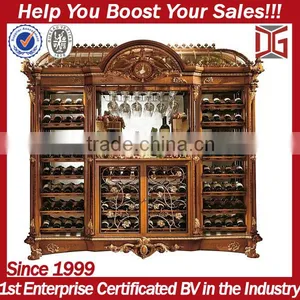 High Quality China Factory Direct Sale Retail Wooden Shelf for Wine thumbnail-2