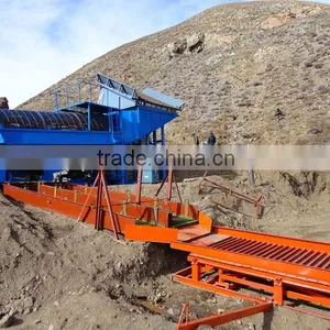 Alluvial Gold Trommel Washing Machine, Jinpeng Mini Gold Production Line thumbnail-6