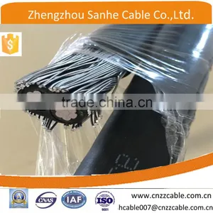 2*8AWG 8000 Series Aluminum Alloy (AAAC )conductor Concentric Neutral Cable for Dominican thumbnail-2