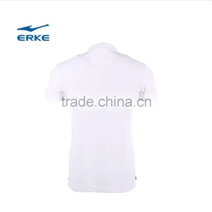 ERKE 2015 Exclusive Design Elegant Mens Summer Mirco Collar Short Sleeve Polo t Shirt of 100% Cotton for Man Wholesale thumbnail-2