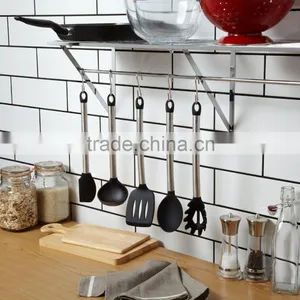 Spatula Mixing & Slotted Spoon Ladle Pasta Server, Silicone Utensil Tool Sets thumbnail-1