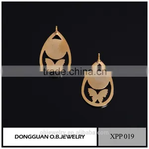3 Gram Gold Beautiful Designed Earrings With Butterfly Stud Earrings thumbnail-2