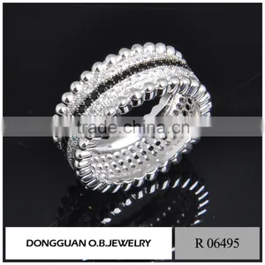 Silver Jewelry Engagement Ring Ally Express Cheap Wholesale Ring thumbnail-4