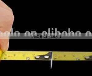 Twice Ruuber Covering 3m 5m 7m10m New Abs Measure Tape With 2 Stop Buttons Steel Measuring Tape With Embossed Tape thumbnail-3