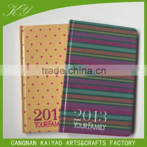 Hardcover Notebook Spiral Notebook Calendar thumbnail-2