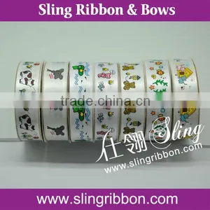 New Design Animal Printing Wholesale For Ribbon Rolls thumbnail-1