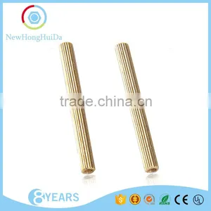 China Manufacturer Round Knurled Ruled Thread Cylinder Stud Screw thumbnail-1