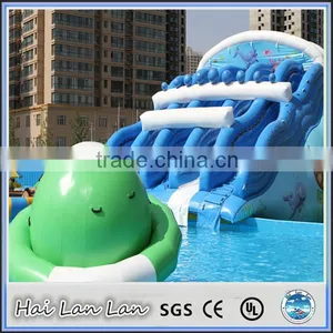 2015 Playground Equipment China Used Inflatable Water Slide for Sale for Adults thumbnail-1