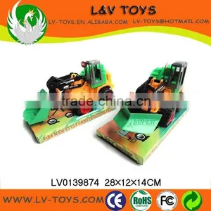 Hot-selling Kids Plastic Friction Cheap Farm Tractors Cars for Kids thumbnail-2