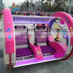 360 Wheel Rotating Amusement Park le Bar Car/happy Car Rides / Children Outdoor Playground Equipment thumbnail-4