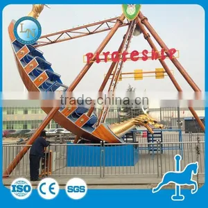 China Swing Ship Equipment! Lino New Manufacturing 24 Seats Amusement Rides Pirate Ship for Sale thumbnail-1