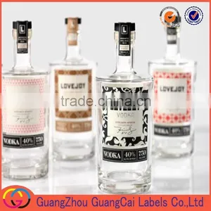 Direct Manufacture Cheap Bottle Sticker Printing Vinyl Material Self-adhesive Label Stickers thumbnail-1