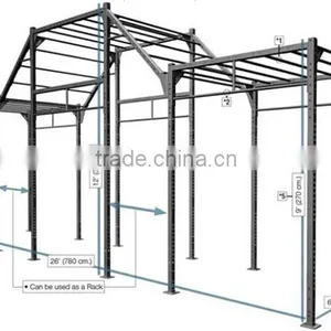 Multifunctional Power Rack Gym Rig CR-007 thumbnail-1