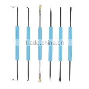 6 Pcs Double-sided Blue Pack of Soldering Aid Tool thumbnail-6