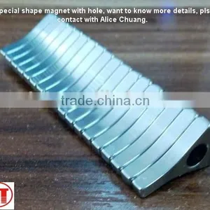High Quality Special Shaped With Special Holes Ndfeb Magnet thumbnail-1