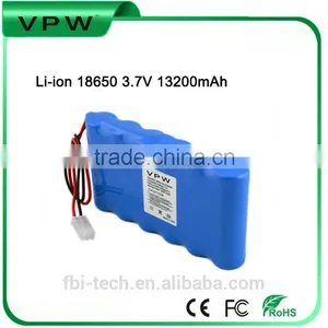 Rechargeable 13200mAh 18650 3.7V Li-ion Battery Pack thumbnail-2