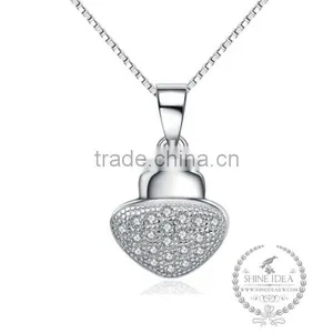 925 Sterling Silver Simple Necklace Fashion Women Necklace Supplies 6360442 thumbnail-1
