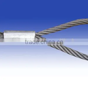 Steel Wire Rope/ Cable With Clamp/ Eyelets/ Fittings/Thimble thumbnail-3