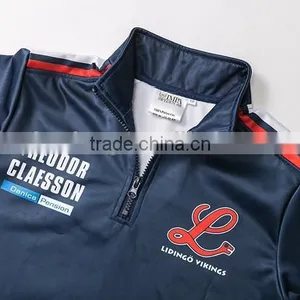 2015 Hot Sales Half-zip Cheap Custom Tracksuit for Women thumbnail-4