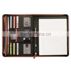 PU Leather Zippered Business Portfolio Case thumbnail-1