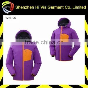Multi-functional Pockets Kids Winter Thick Jackets / Windproof Kids Softshell Jacket thumbnail-1