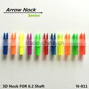 3D Arrow Nocks for Glassfiber Arrow and Carbon Arrow Shaft thumbnail-1